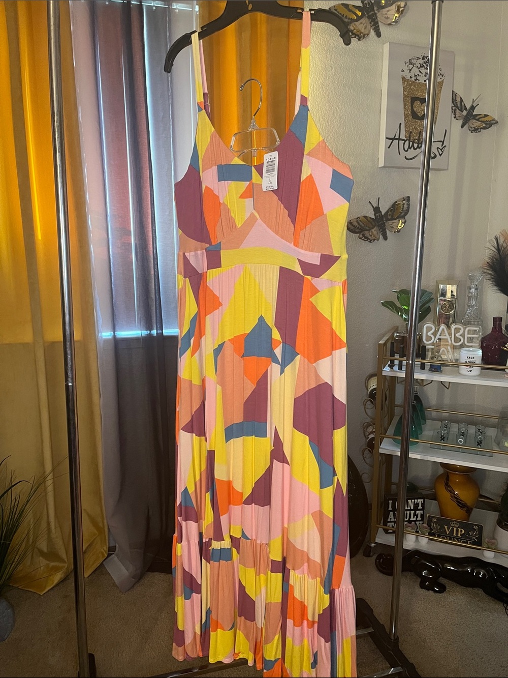 torrid Multicolor Geometric Maxi Dress